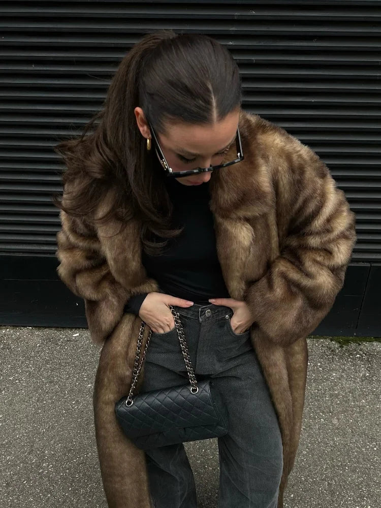 Ana | Luxury Faux Fur Coat