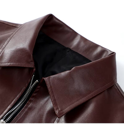 Barbera™ | Elegant Leather Jacket