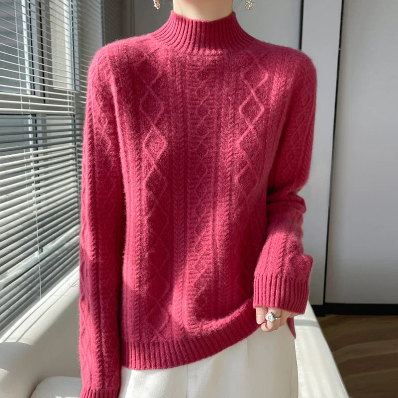 Wanda™ | Warm Knitted Turtleneck Sweater