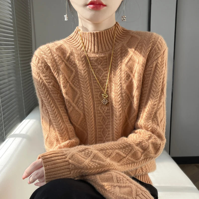 Wanda™ | Warm Knitted Turtleneck Sweater