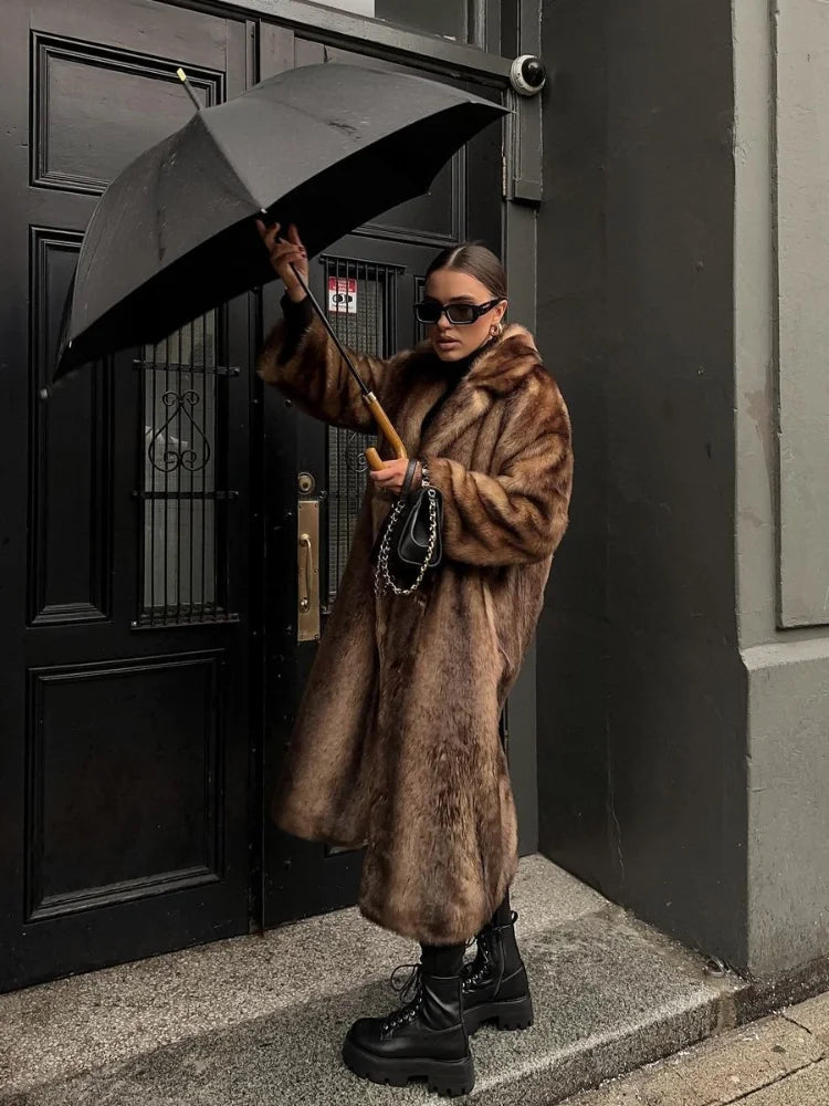 Ana | Luxury Faux Fur Coat