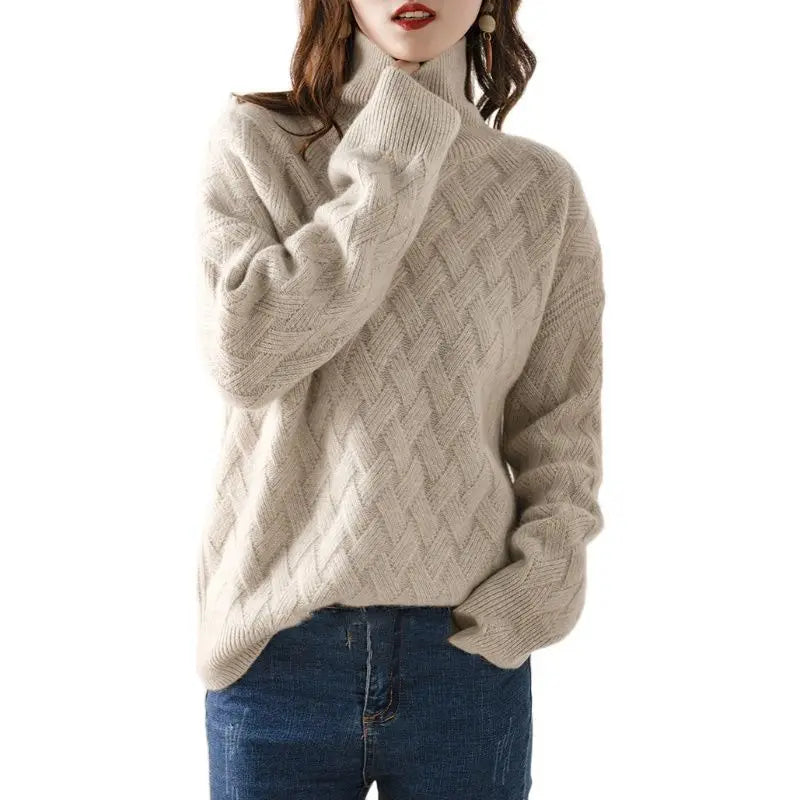 Mira | Loose High-Neck Sweater