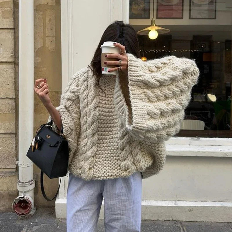 Tessa | Oversized Knitted Pullover