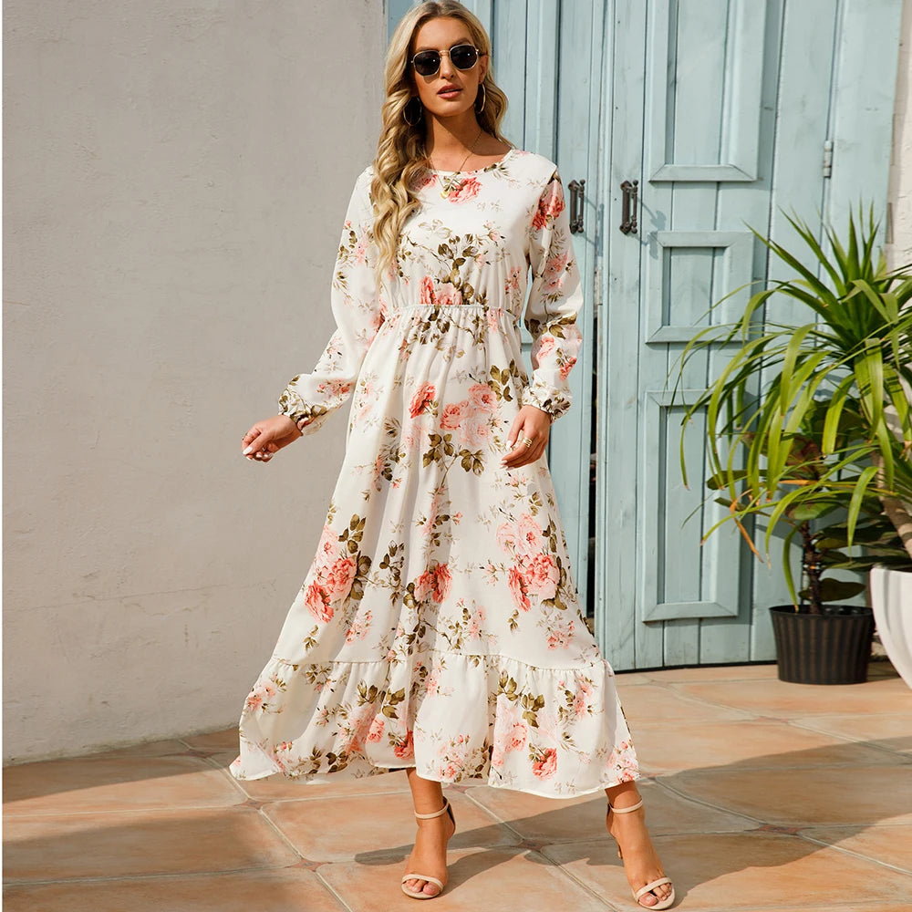 Xiomara | Bohemian Maxi Dress 