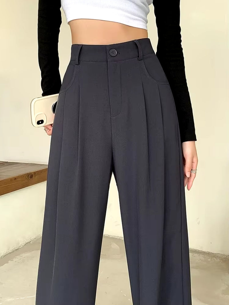 Luna | Baggy Wide Office Pants 